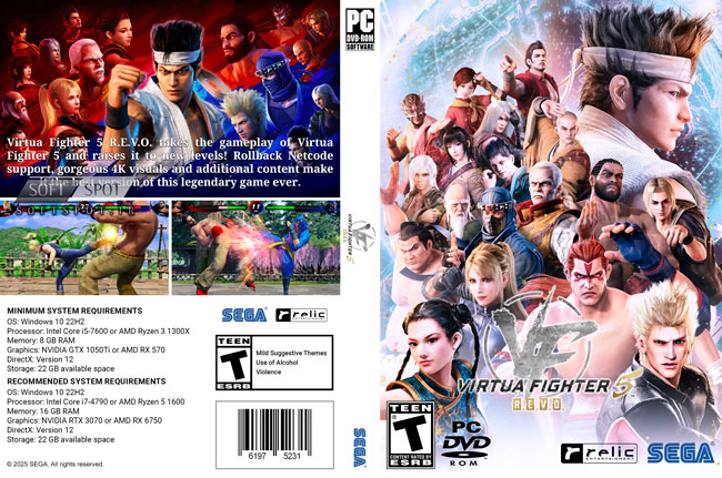 Virtua Fighter 5 REVO Cover