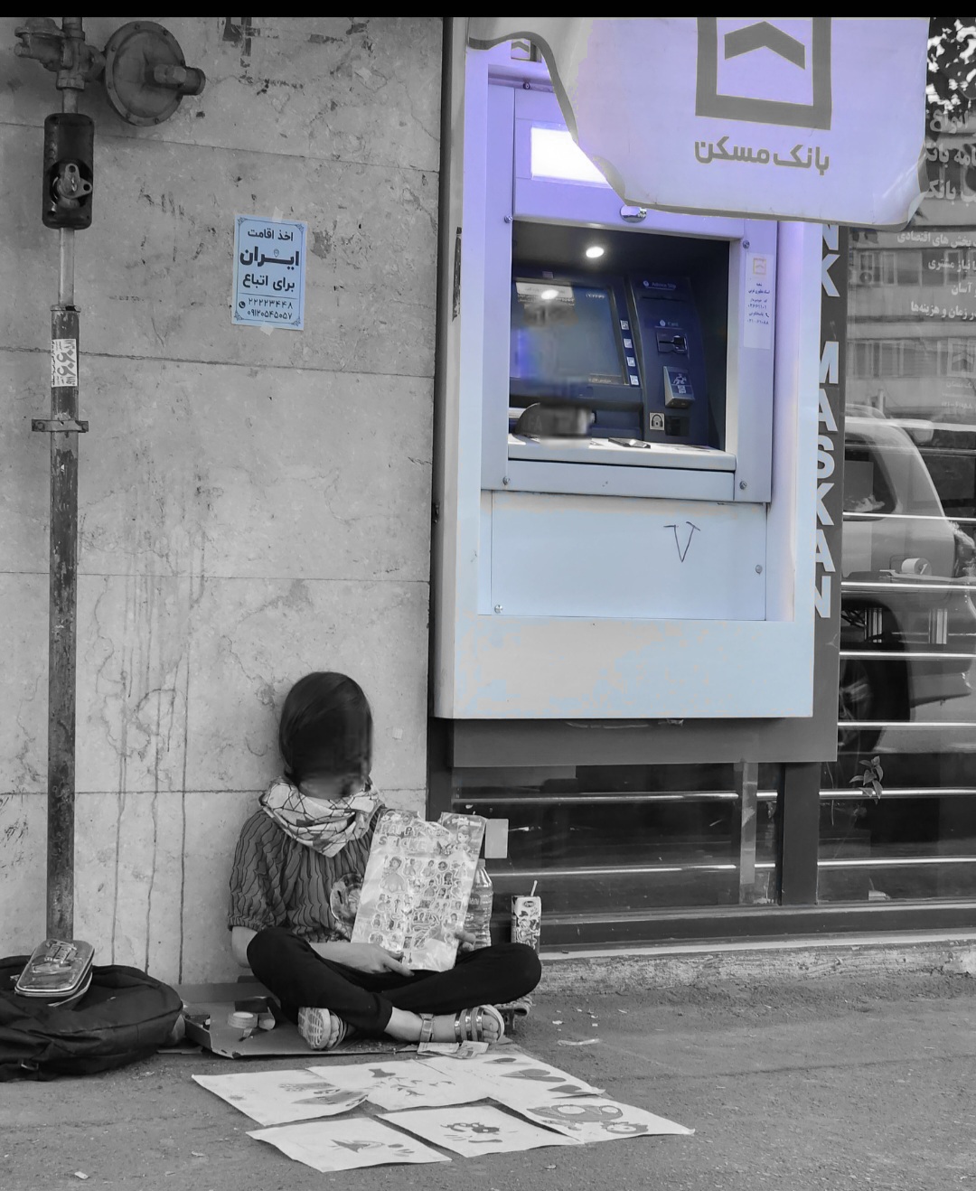 فوتو بای: خودم  تقاطع ولیعصر- مطهری/ ۱۳ تیر ۱۴۰۲
