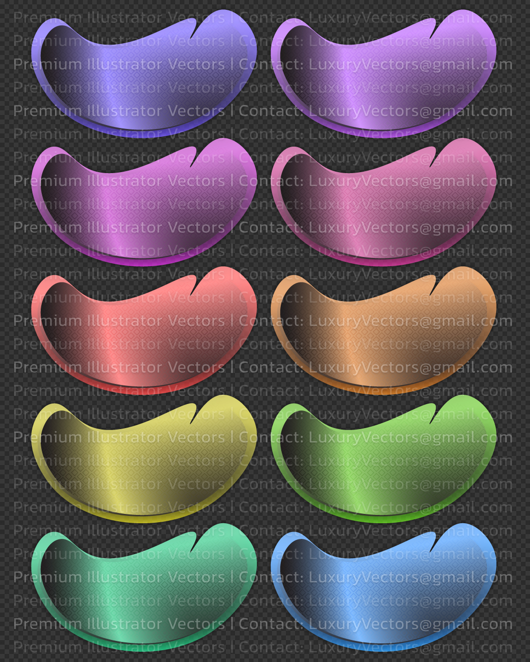 طرحای فانتزی در ست رنگارنگ تکسباکس فانتزی تکست باکس های زیبا طرح لوبیا