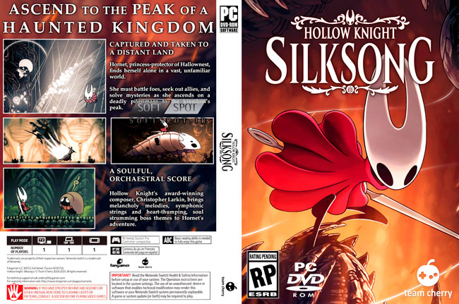 Hollow Knight Silksong Cover