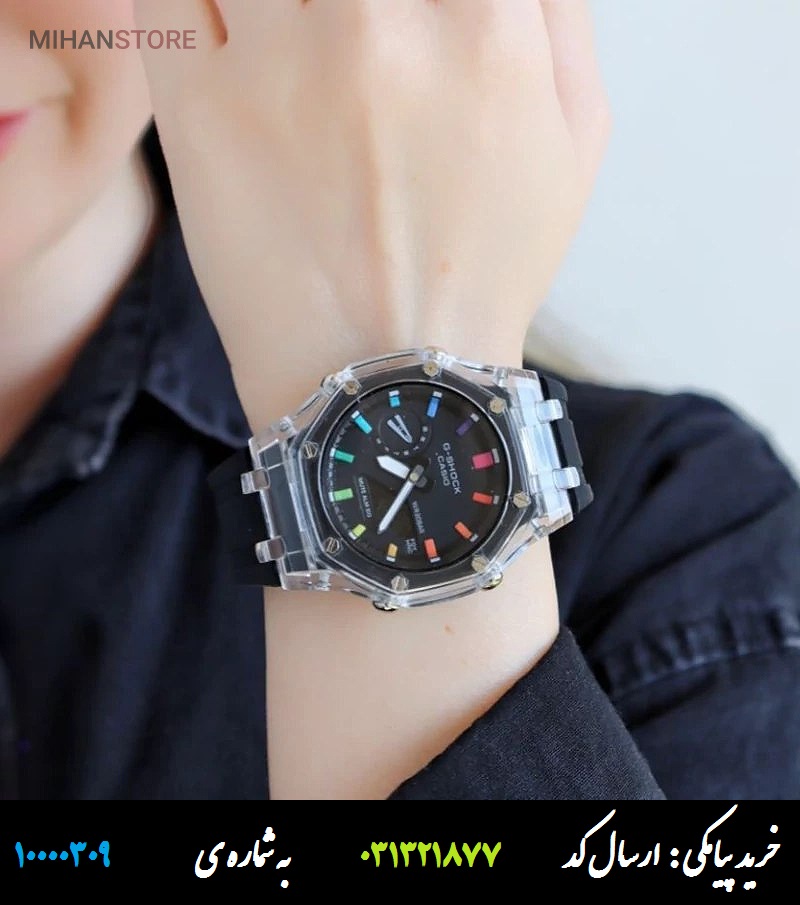 ساعت مچی ضدآب کاسیو جی شاک - جی آ2100