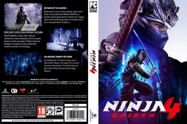 Ninja Gaiden 4 Cover