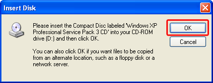 Insert Disk