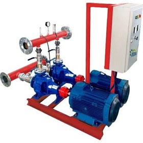 کاربرد بوستر پمپ آتش نشانی در پشتیبانی از مخازن ذخیره آب هنگام افت سطح آب