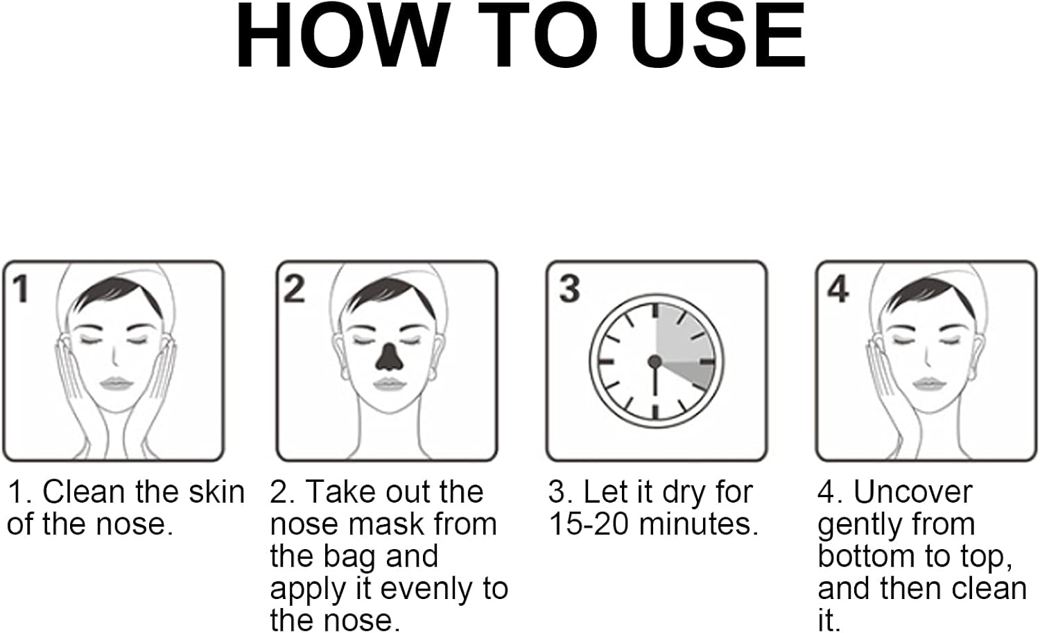 روش استفاده از بلک ماسک ضدجوش صورت روش استفاده از بلک ماسک ضدجوش صورت