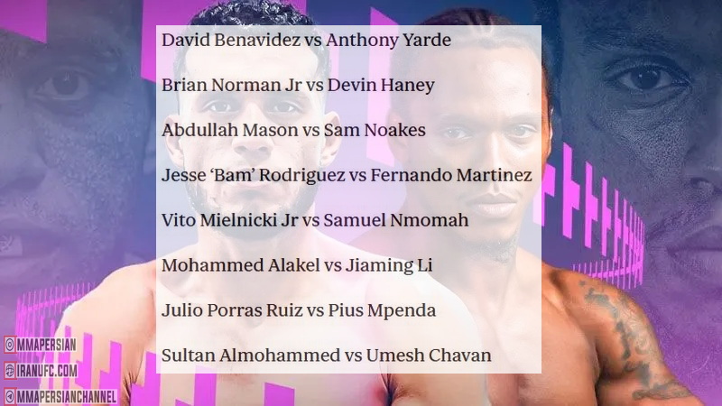 دانلود مبارزه ی بوکس قهرمانی :  David Benavidez vs. Anthony Yarde-پست دوم