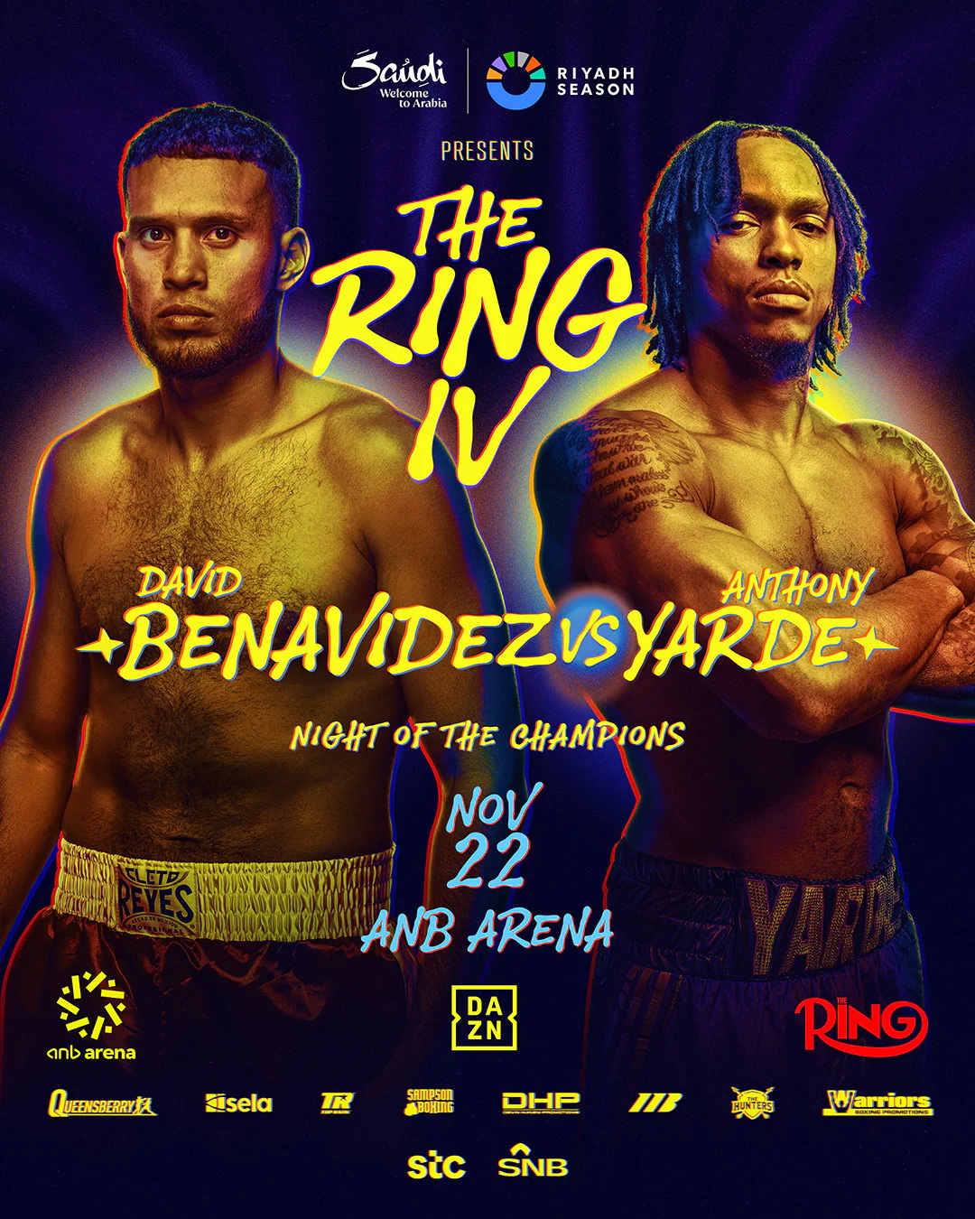 دانلود مبارزه ی بوکس قهرمانی :  David Benavidez vs. Anthony Yarde-پست دوم