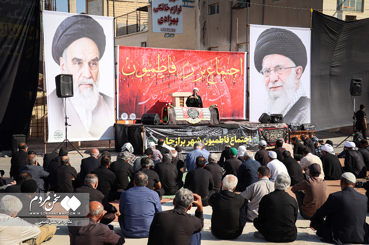 اجتماع بزرگ فاطمیون در برازجان برگزار شد