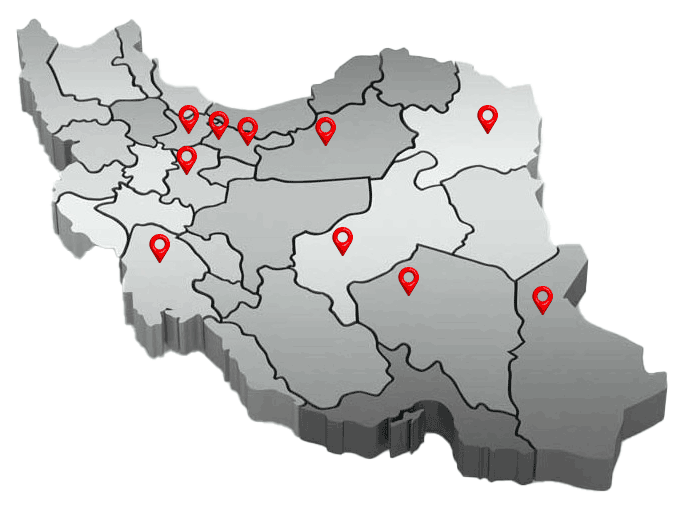 نقشه نمایندگان سپیتام