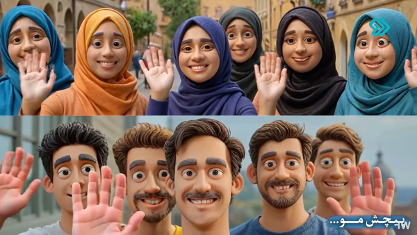 کلیپ پیچش مو