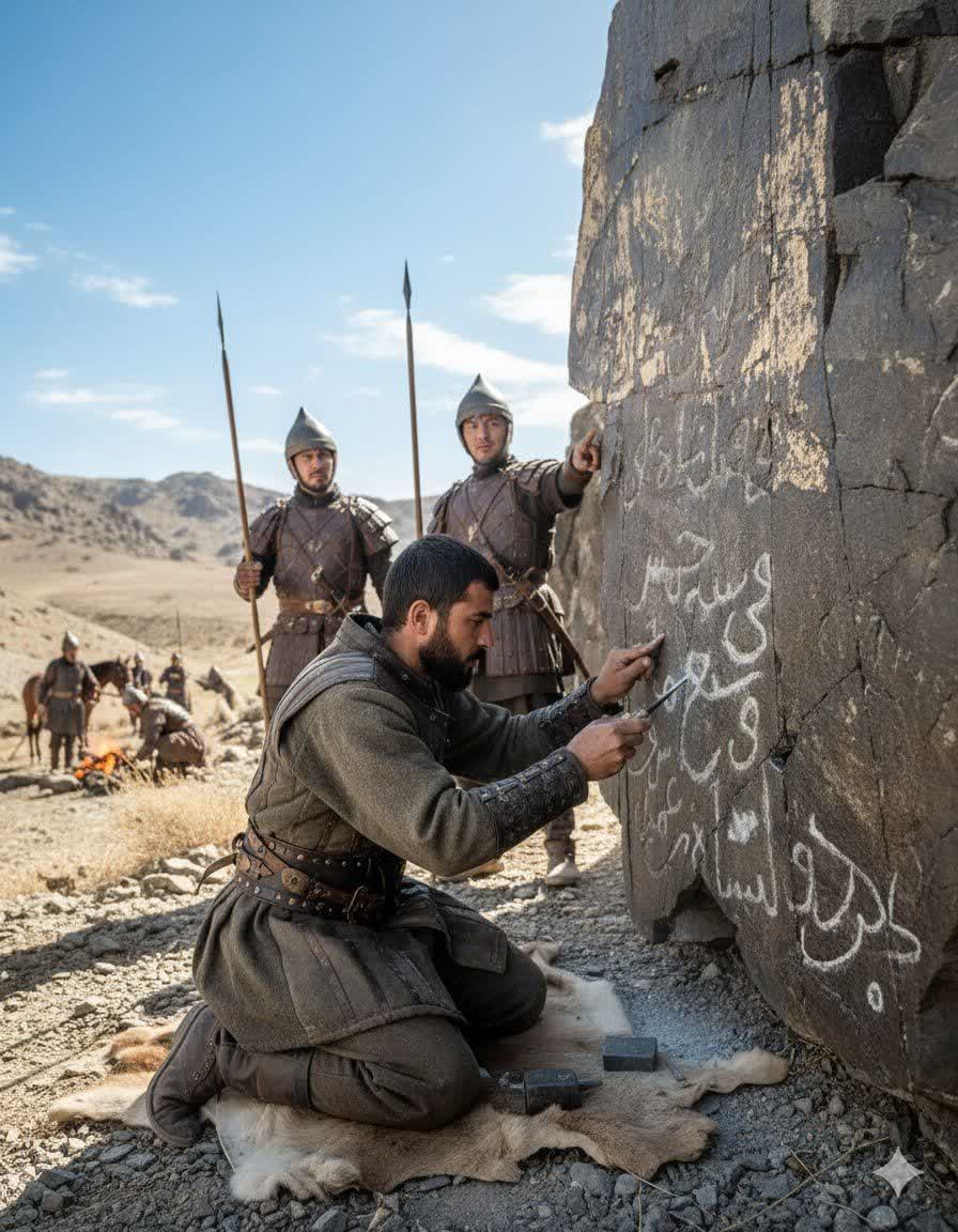 سنگ نوشته روستای مسک