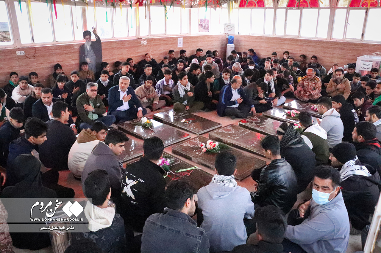 اختتامیه اردوی راهیان نور دانش‌آموزان پسر دشتستان برگزار شد