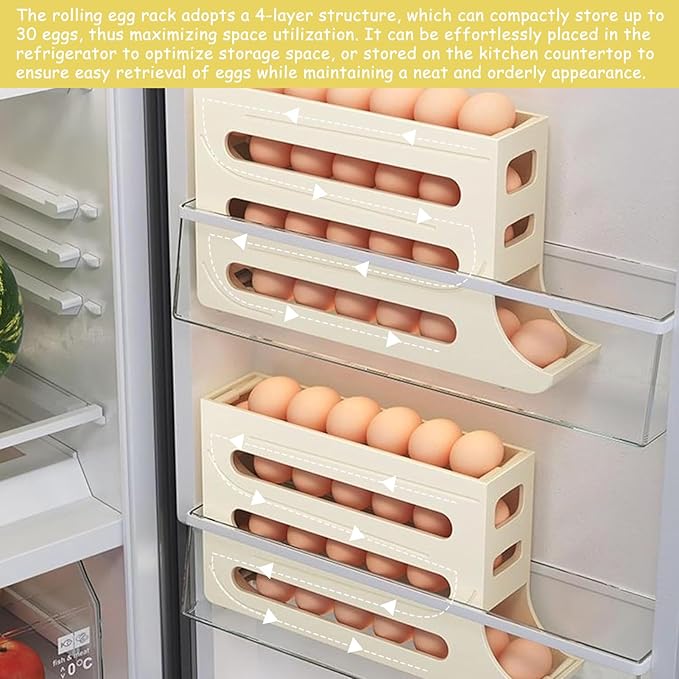 جا تخم مرغی 4 طبقه ریلی bakhsh جا تخم مرغی 4 طبقه ریلی bakhsh