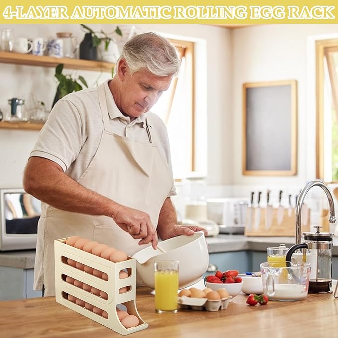 استند نگهدارنده تخم مرغ 4 طبقه ریلی استند نگهدارنده تخم مرغ 4 طبقه ریلی