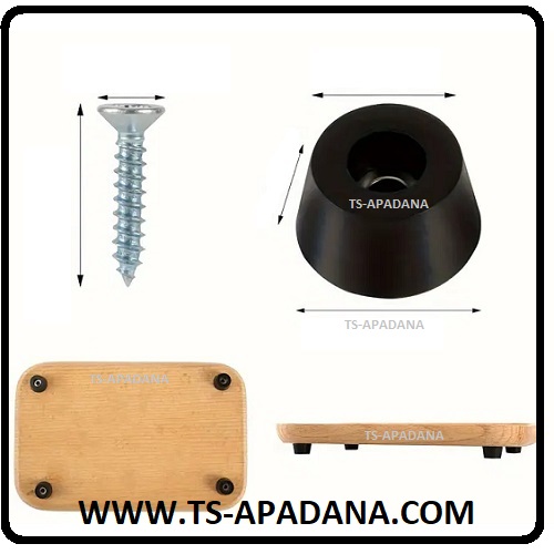 پیچ پایه چوب، پیچ پلاستیکی چوب، پایه پیچ چوب، پیچ ضربه گیر چوب، پیچ زیر چوب، پیچ محافظ پایه چوبی