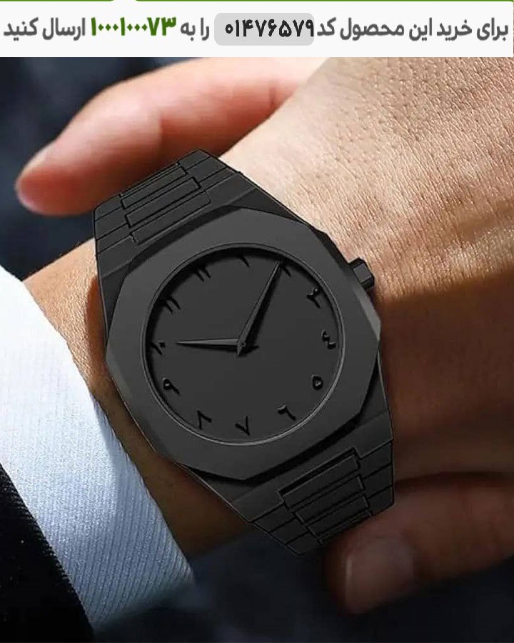 ساعت اسپرت مدل Full Black کد 6454