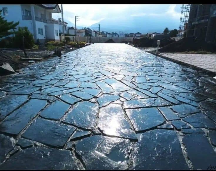 ساخت حیاط سازی ویلا های کوهستانی و گرمسیر پیمانکاری سنگ لاشه نادری با ترتیبات اجرای طرح های مختلف 