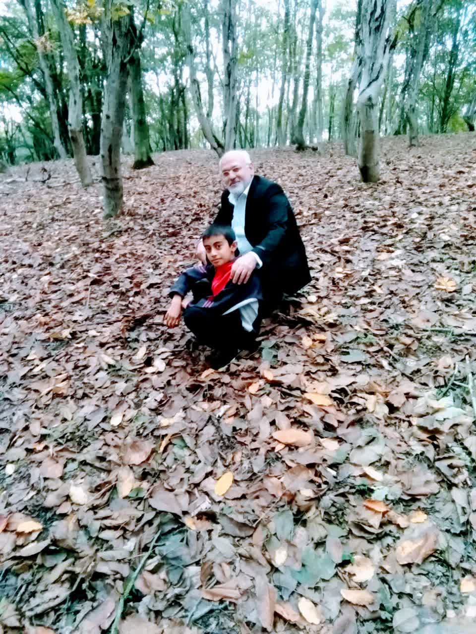 دامنه و امیرطاها ۷ آبان ۱۴۰۴ آغوزی جنگل دارابکلا : عکاس : حمید طالبی