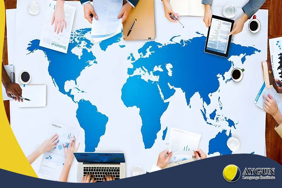 یادگیری زبان انگلیسی - زبان تجارت و اقتصاد جهانی - آی‌گون - aygun