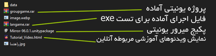 سورس بازی گروهی آماده برای یونیتی
