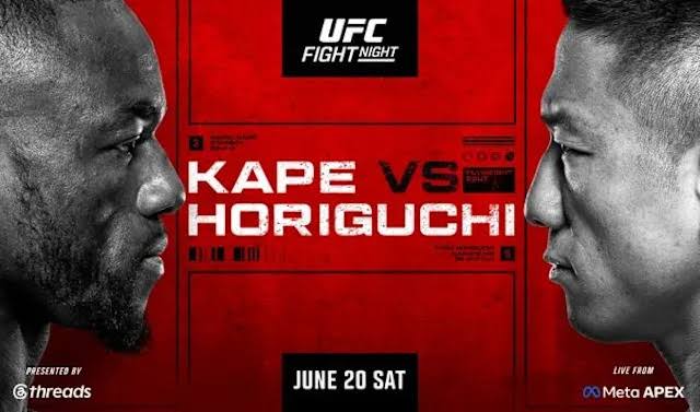 دانلود یو اف سی فایت نایت  279:   UFC Fight Night 279: Kape vs. Horiguchi