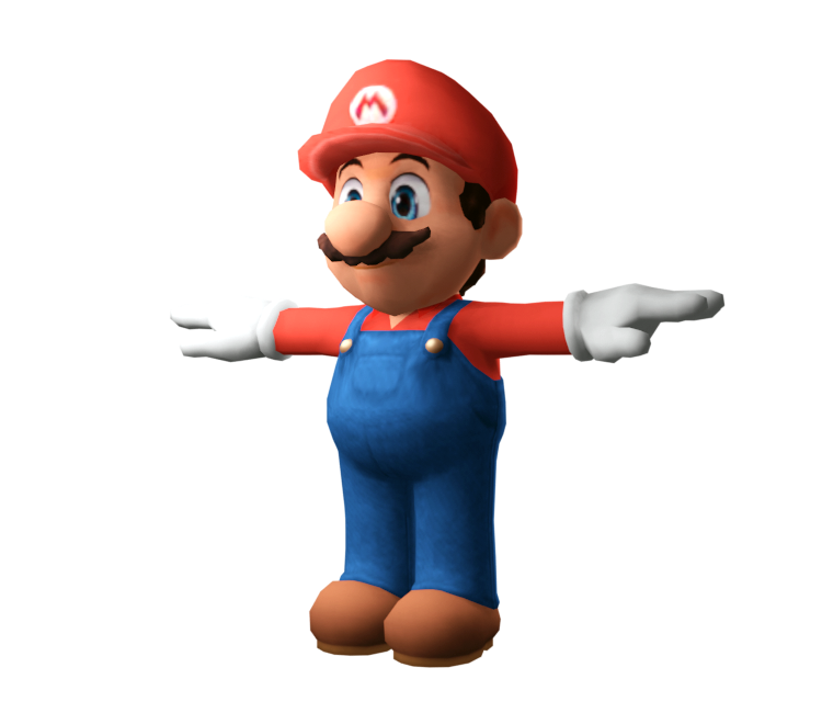 مدل سه بعدی شخصیت ماریو لوئیجی برای ساختن بازی قارچخور Mario 3d model with rigged and Anim