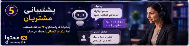 پشتیبانی مشتریان